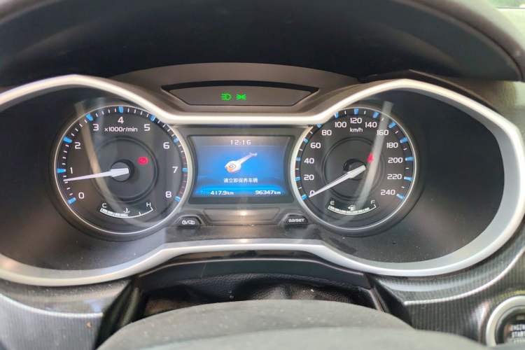 Used Geely Auto Emgrand 2017 Sedan Million Edition 1.5L Manual - Upward Version Instrument Cluster