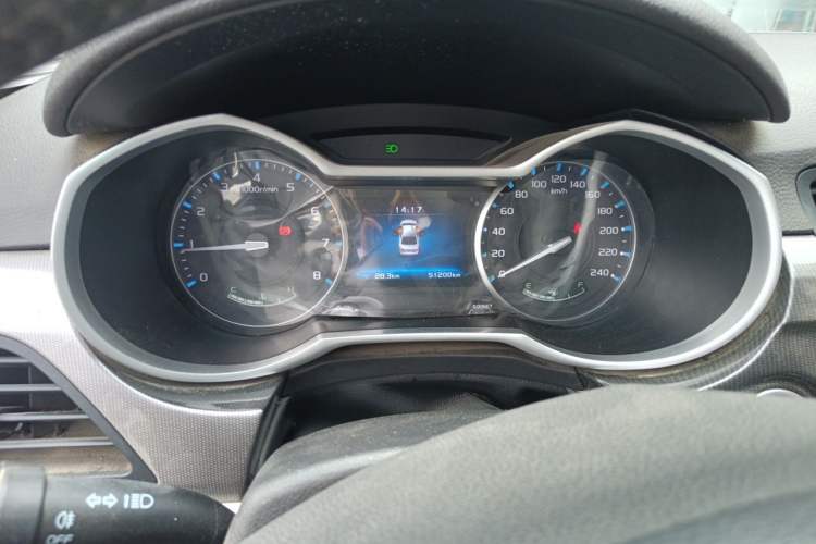 Used Geely Auto Emgrand 2017 Sedan Million Edition 1.5L Manual - Upward Version Instrument Cluster