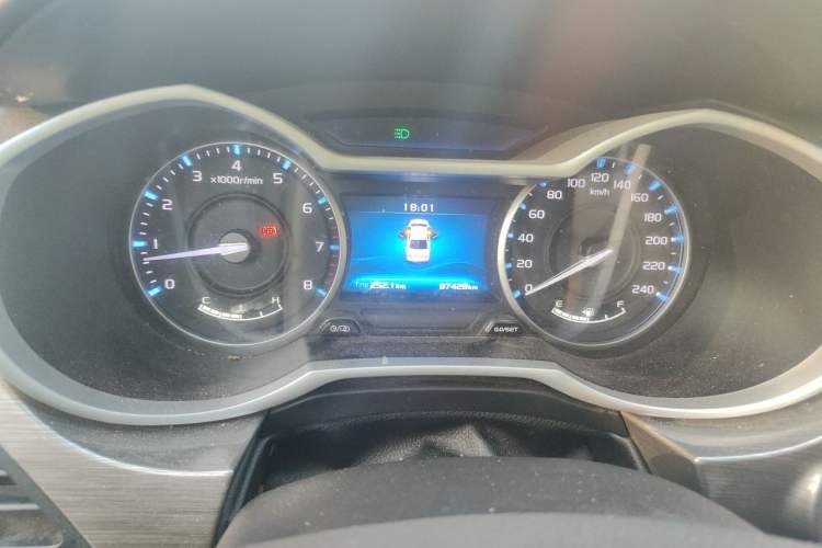 Used Geely Auto Emgrand 2017 Sedan Million Edition 1.5L Manual Luxury Model Instrument Cluster