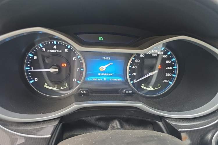 Used Geely Auto Emgrand 2017 Sedan Million Edition 1.5L CVT Upward Version Instrument Cluster