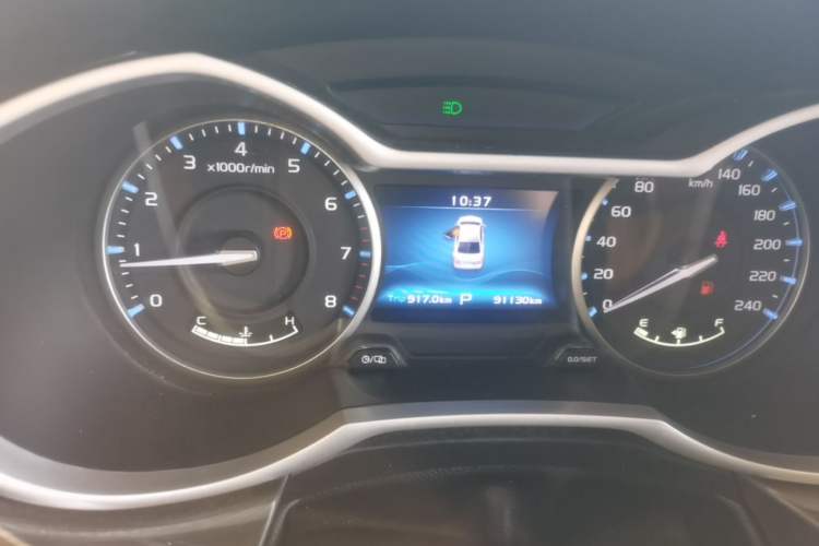 Used Geely Auto Emgrand 2017 Sedan Million Edition 1.5L CVT Luxury Model Instrument Cluster