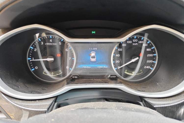 Used Geely Auto Emgrand 2017 Sedan Million Edition 1.5L Manual - Upward Version Instrument Cluster