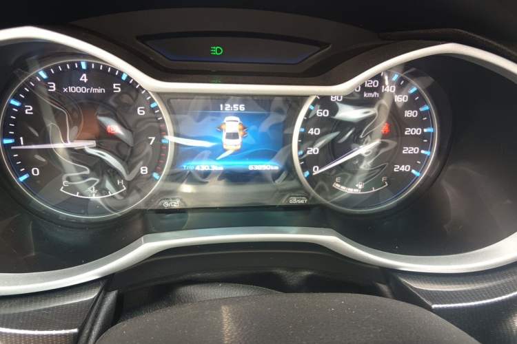 Used Geely Auto Emgrand 2017 Sedan Million Edition 1.5L Manual - Upward Version Odometer Close Up