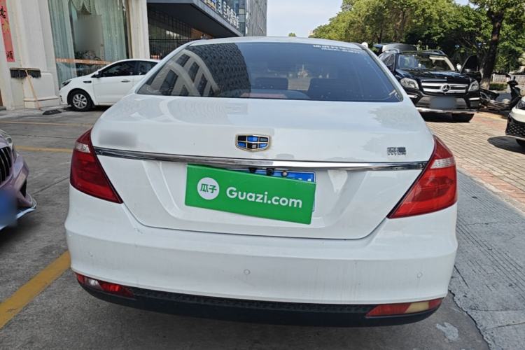 Used Geely Auto Emgrand 2017 Sedan Million Edition 1.5L Manual Upward Connect Version Rear