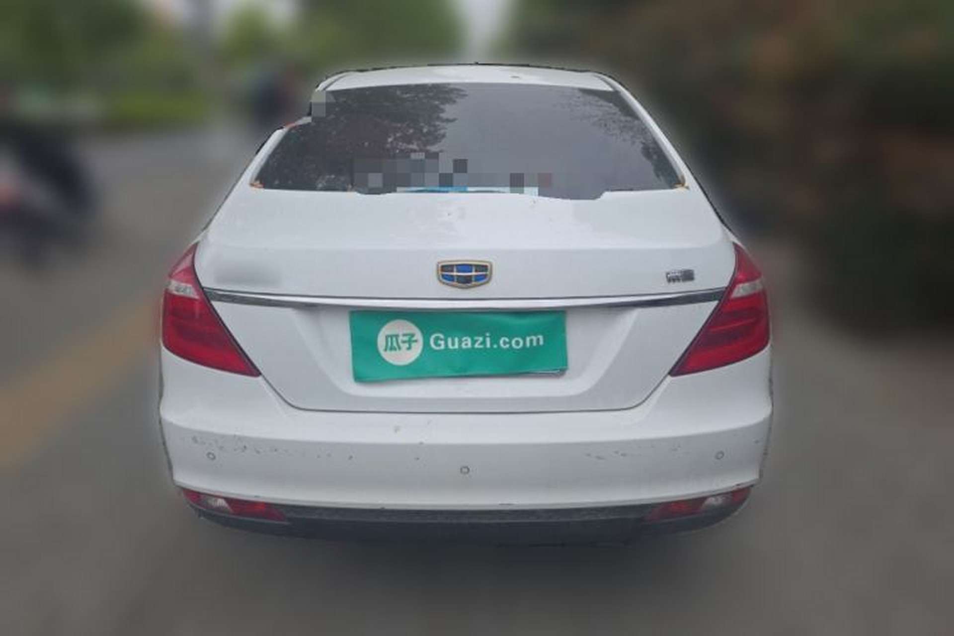 Used Geely Auto Emgrand 2017 Sedan Million Edition 1.5L Manual Luxury Model Rear