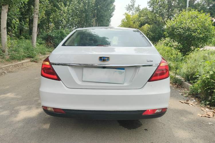 Used Geely Auto Emgrand 2017 Sedan Million Edition 1.5L CVT Upward Version Rear