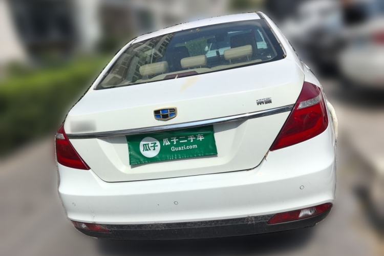 Used Geely Auto Emgrand 2017 Sedan Million Edition 1.5L Manual Luxury Model Rear