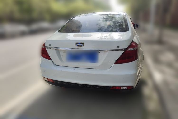 Used Geely Auto Emgrand 2017 Sedan Million Edition 1.5L Manual Upward Connect Version Rear