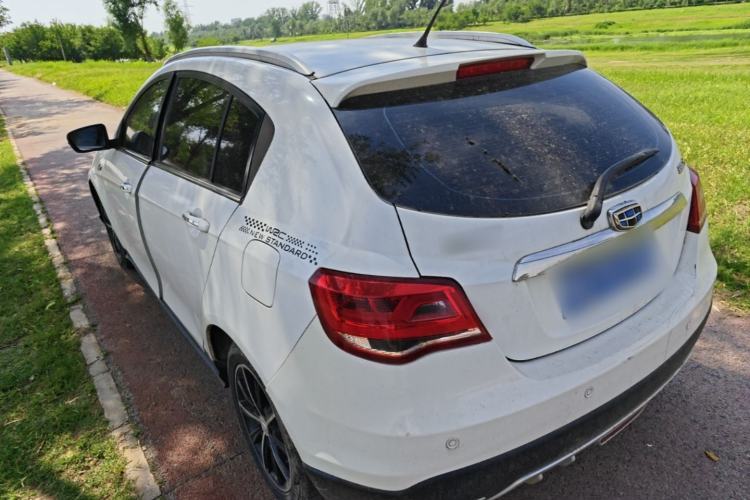 Used Geely Auto Emgrand 2017 Hatchback RS Million Edition 1.5L CVT Upward Version Rear Left 45 Deg
