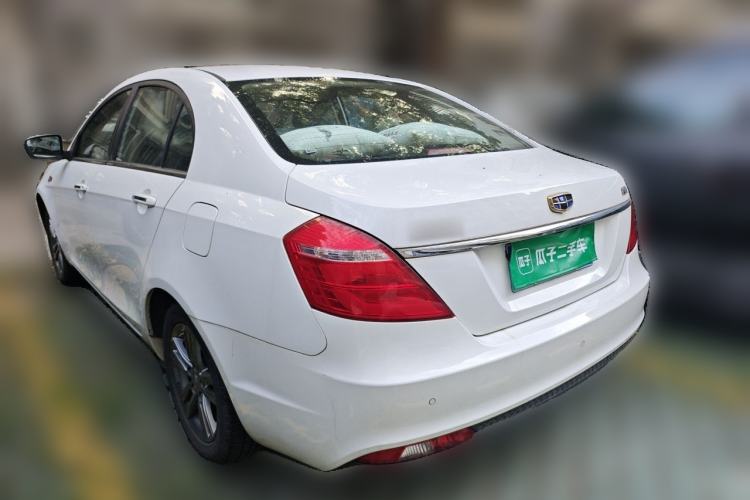 Used Geely Auto Emgrand 2017 Sedan Million Edition 1.5L CVT Upward Version Rear Left 45 Deg