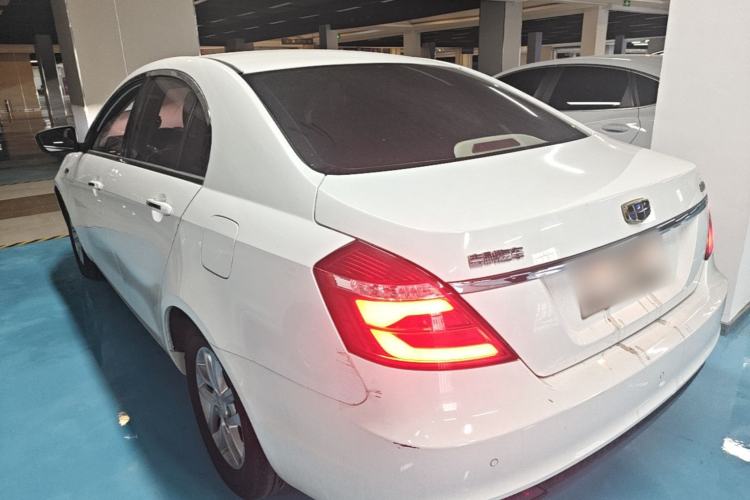 Used Geely Auto Emgrand 2017 Sedan Million Edition 1.5L CVT Luxury Model Rear Left 45 Deg