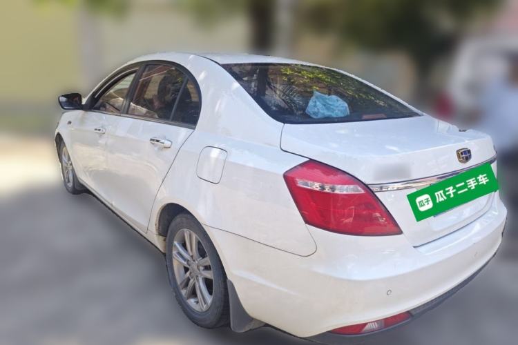 Used Geely Auto Emgrand 2017 Sedan Million Edition 1.5L CVT Upward Version Rear Left 45 Deg