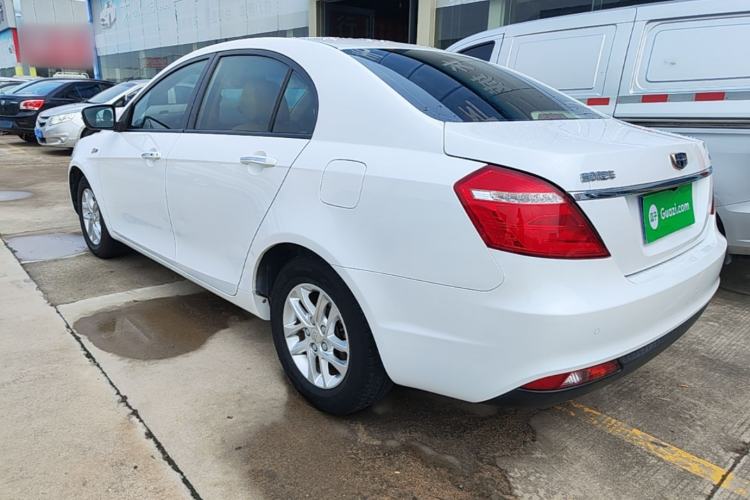 Used Geely Auto Emgrand 2017 Sedan Million Edition 1.5L CVT Luxury Model Rear Left 45 Deg