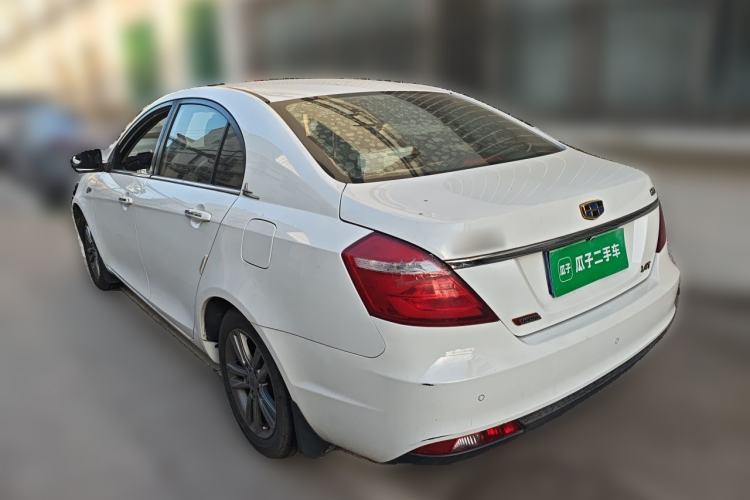Used Geely Auto Emgrand 2017 Sedan Million Edition 1.3T Manual Top-Grade Version Rear Left 45 Deg