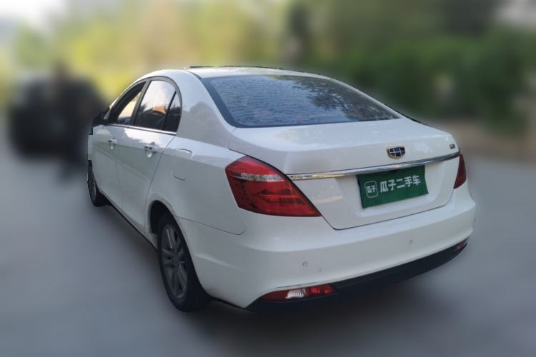 Used Geely Auto Emgrand 2017 Sedan Million Edition 1.5L CVT Upward Version Rear Left 45 Deg