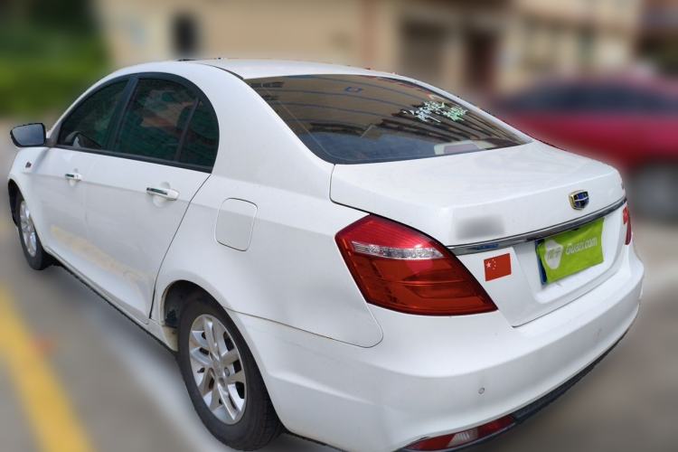 Used Geely Auto Emgrand 2017 Sedan Million Edition 1.5L CVT Luxury Model Rear Left 45 Deg