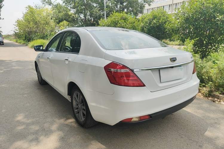 Used Geely Auto Emgrand 2017 Sedan Million Edition 1.5L CVT Upward Version Rear Left 45 Deg