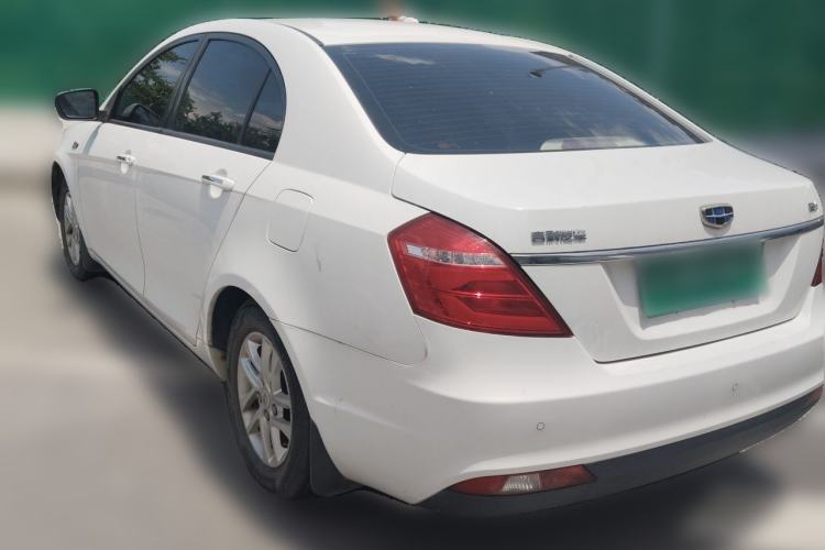 Used Geely Auto Emgrand 2017 Sedan Million Edition 1.5L CVT Luxury Model Rear Left 45 Deg