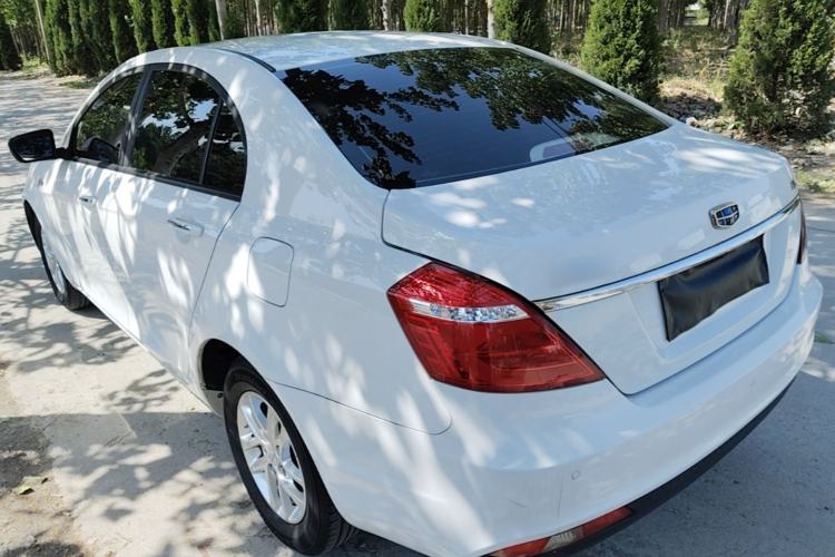 Used Geely Auto Emgrand 2017 Sedan Million Edition 1.5L CVT Luxury Model Rear Left 45 Deg
