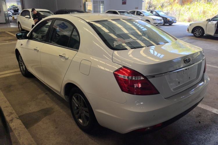 Used Geely Auto Emgrand 2017 Sedan Million Edition 1.5L CVT Upward Version Rear Left 45 Deg