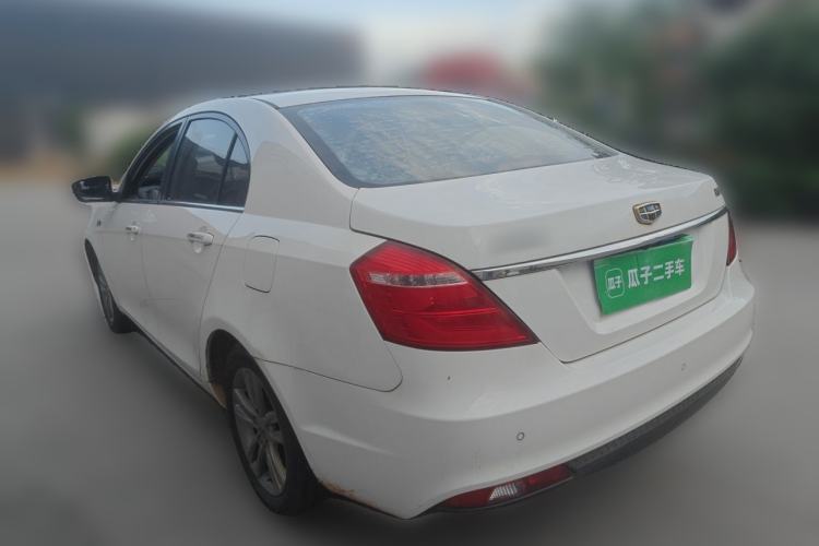Used Geely Auto Emgrand 2017 Sedan Million Edition 1.5L CVT Upward Version Rear Left 45 Deg