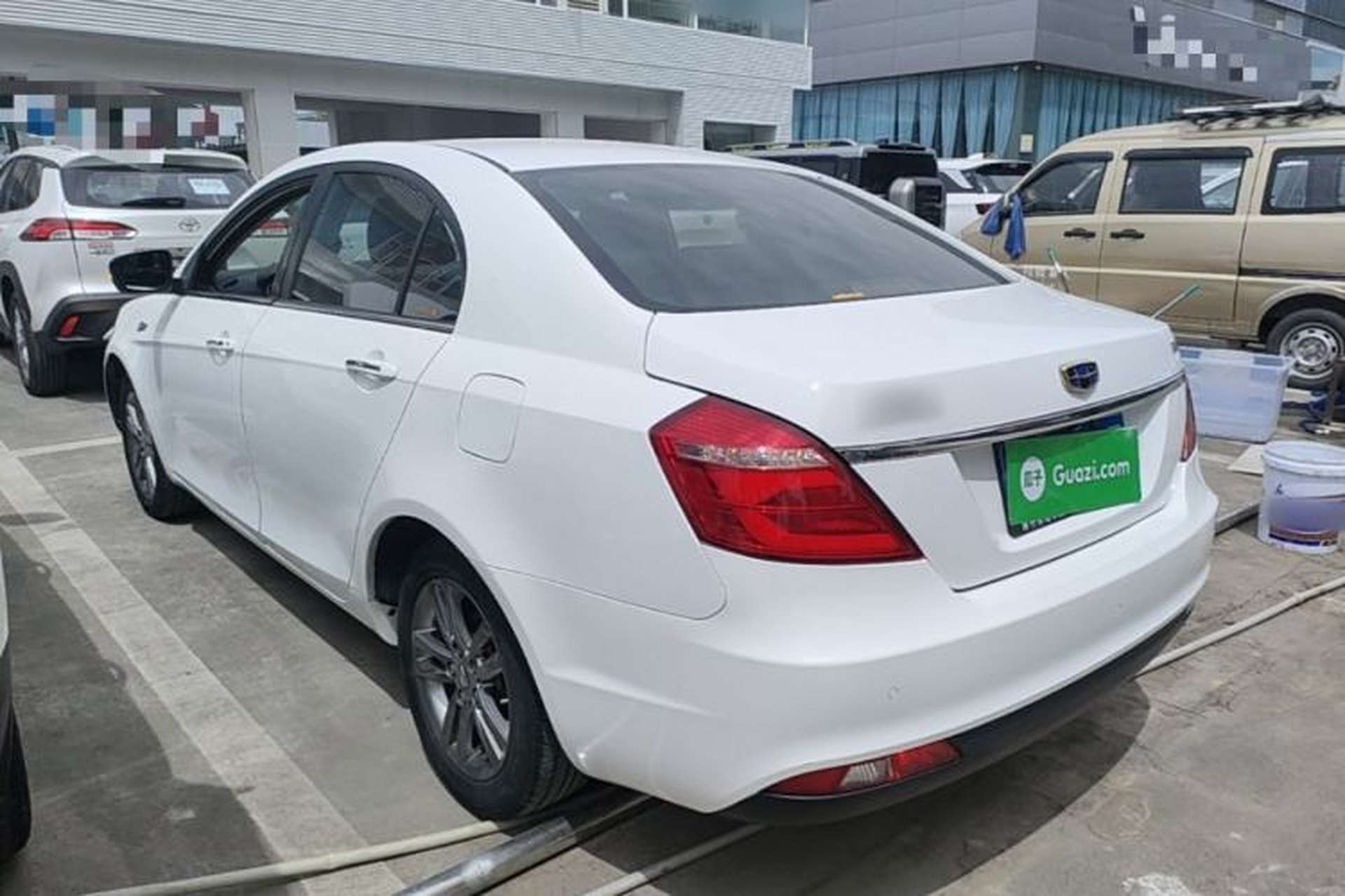 Used Geely Auto Emgrand 2017 Sedan Million Edition 1.5L Manual - Upward Version Rear Left 45 Deg