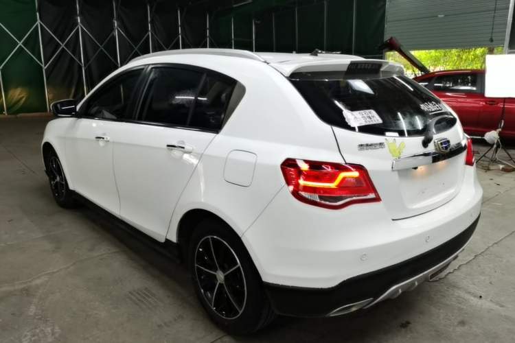 Used Geely Auto Emgrand 2017 Hatchback RS Million Edition 1.5L CVT Upward Version Rear Left 45 Deg