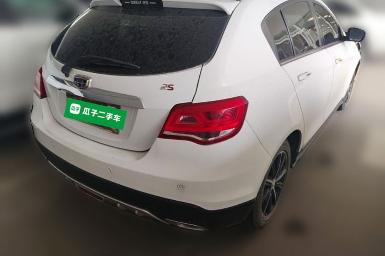 Used Geely Auto Emgrand 2017 Hatchback RS Million Edition 1.5L CVT Upward Version Rear Right 45 Deg