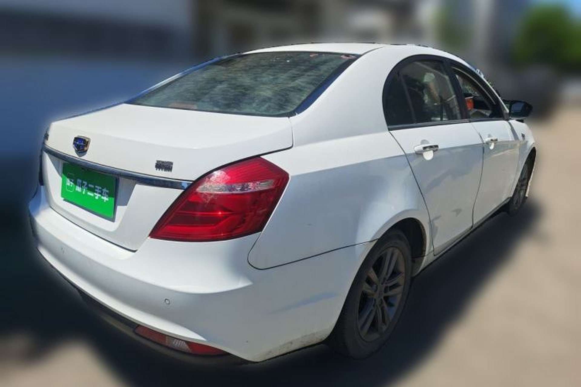 Used Geely Auto Emgrand 2017 Sedan Million Edition 1.5L CVT Upward Version Rear Right 45 Deg