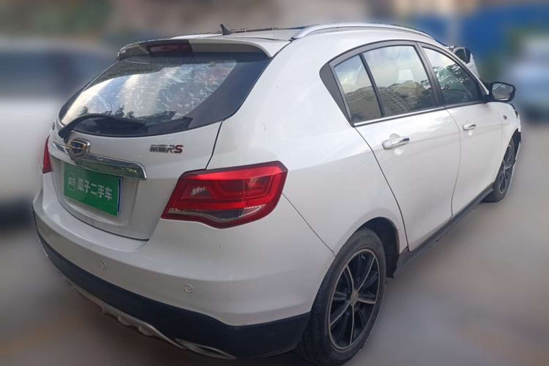 Used Geely Auto Emgrand 2017 Hatchback RS Million Edition 1.5L CVT Upward Version Rear Right 45 Deg