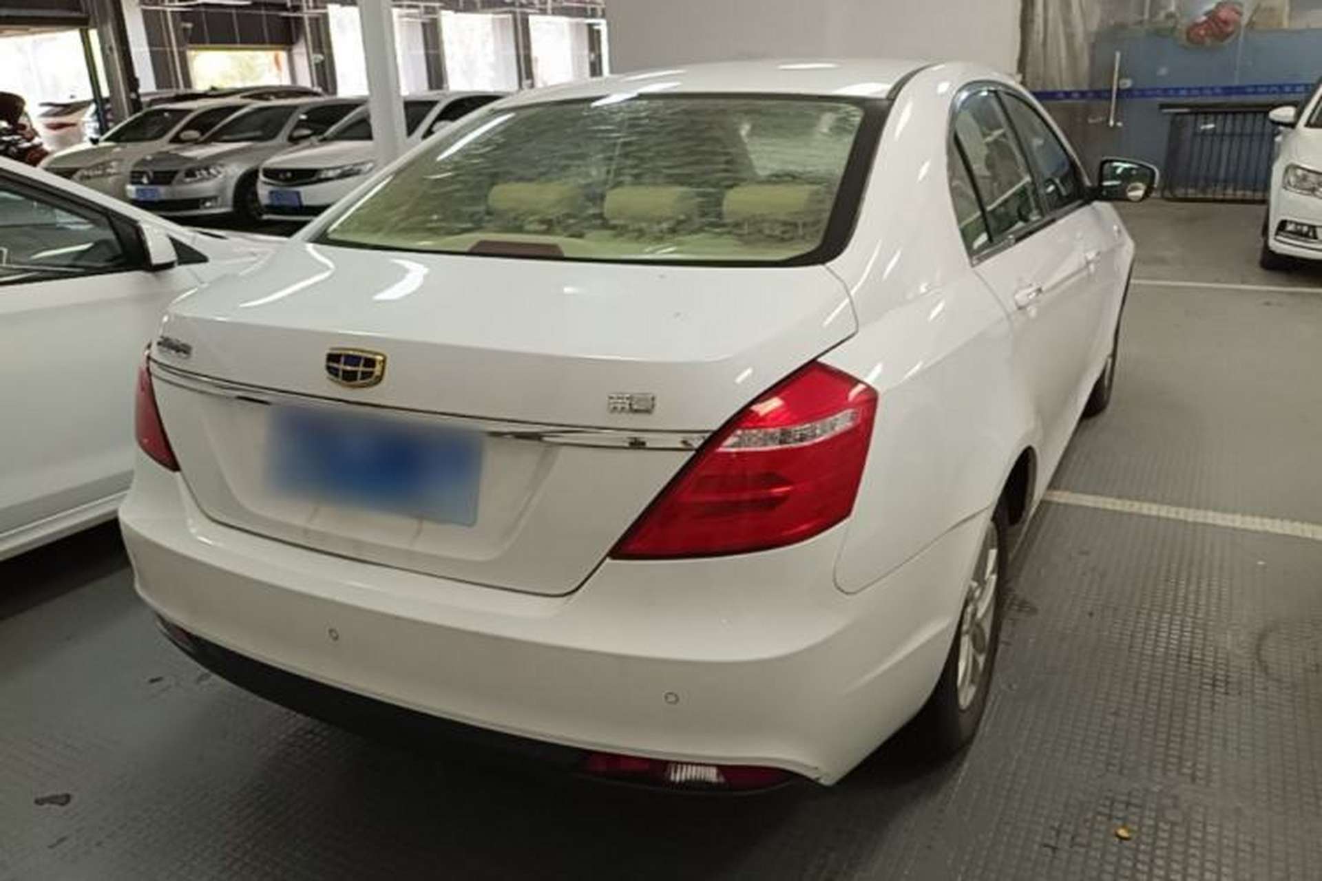 Used Geely Auto Emgrand 2017 Sedan Million Edition 1.5L Manual Luxury Model Rear Right 45 Deg