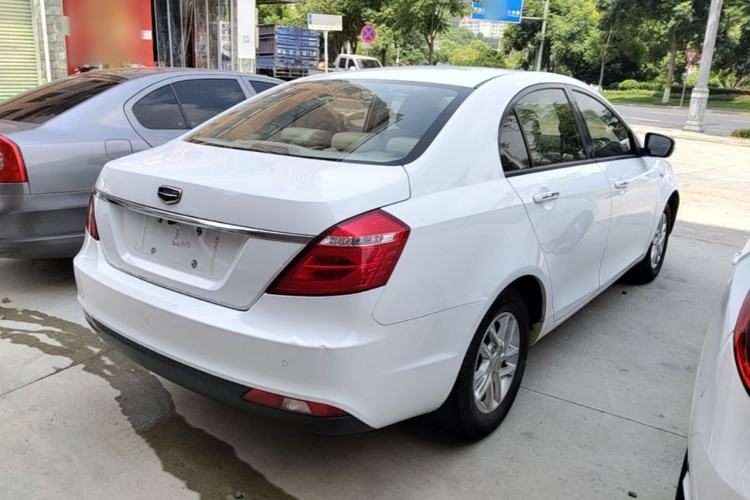 Used Geely Auto Emgrand 2017 Sedan Million Edition 1.5L Manual Luxury Model Rear Right 45 Deg
