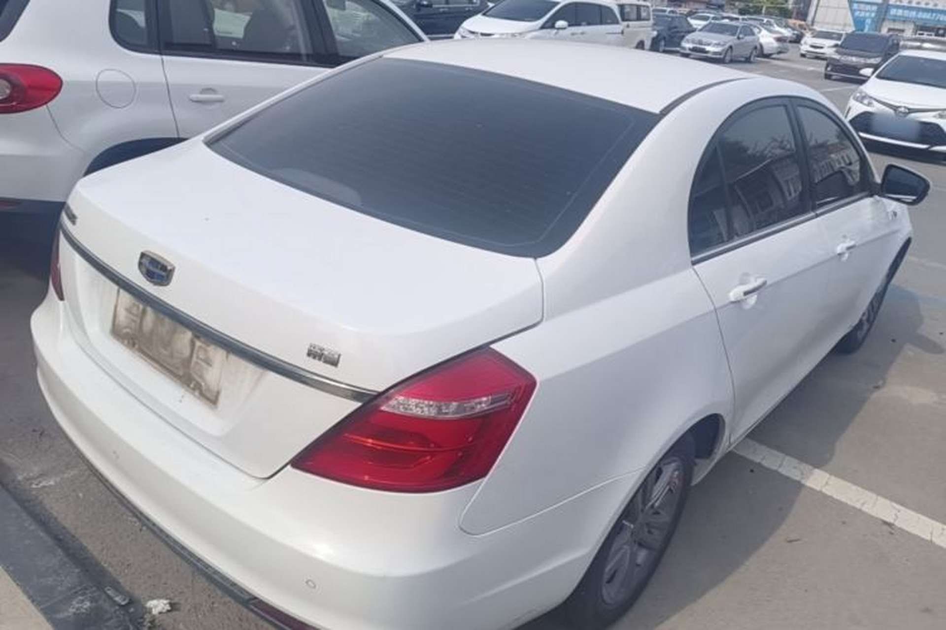 Used Geely Auto Emgrand 2017 Sedan Million Edition 1.5L CVT Upward Version Rear Right 45 Deg