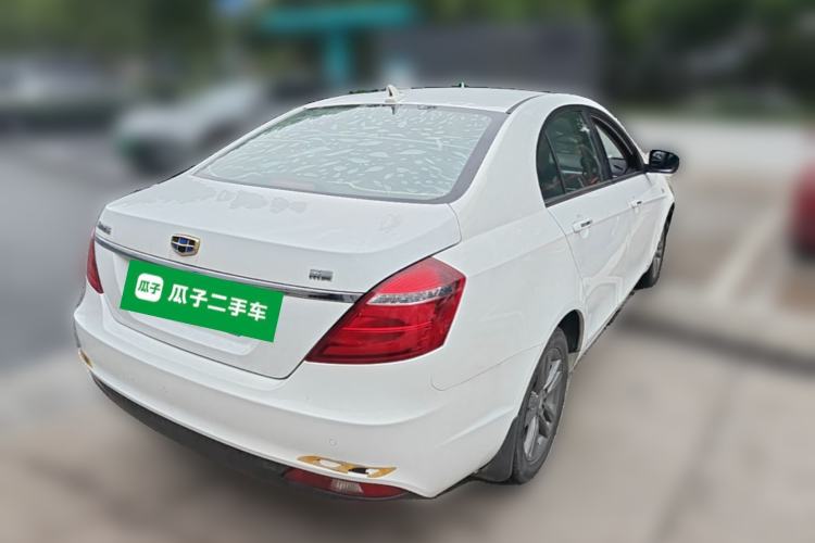 Used Geely Auto Emgrand 2017 Sedan Million Edition 1.5L CVT Upward Version Rear Right 45 Deg