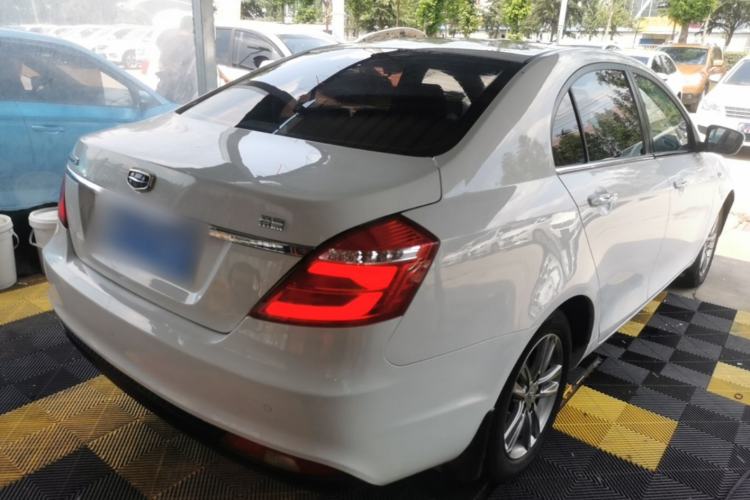 Used Geely Auto Emgrand 2017 Sedan Million Edition 1.5L CVT Upward Version Rear Right 45 Deg