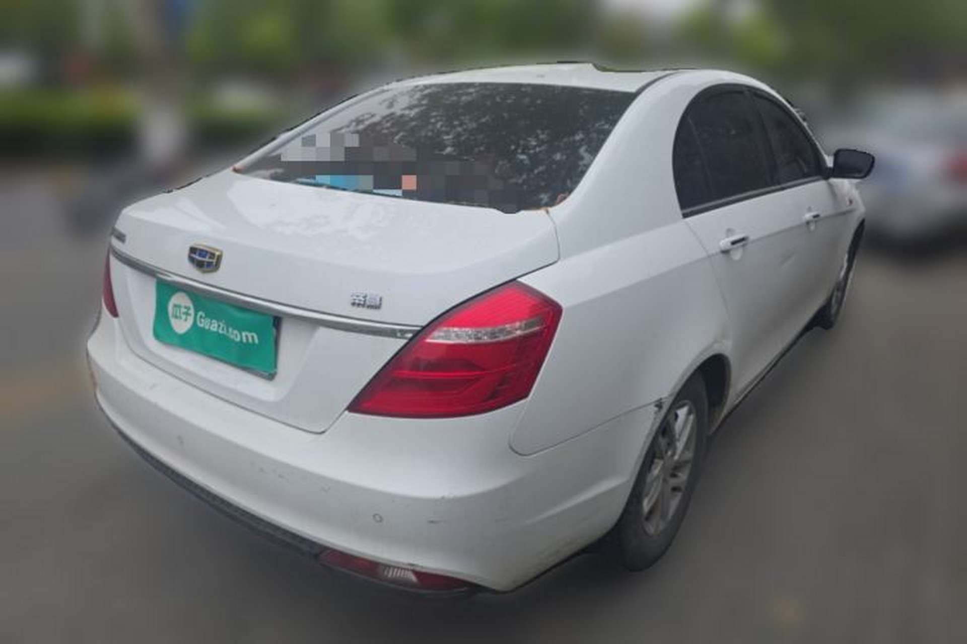 Used Geely Auto Emgrand 2017 Sedan Million Edition 1.5L Manual Luxury Model Rear Right 45 Deg