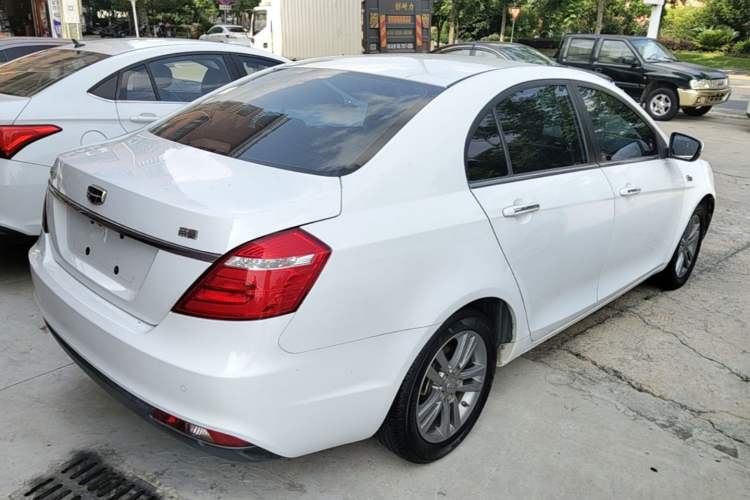 Used Geely Auto Emgrand 2017 Sedan Million Edition 1.5L CVT Upward Version Rear Right 45 Deg