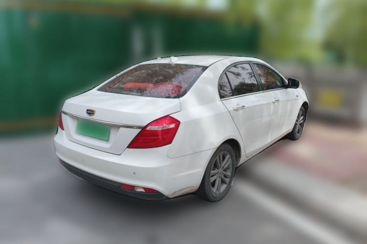 Used Geely Auto Emgrand 2017 Sedan Million Edition 1.5L Manual Upward Connect Version Rear Right 45 Deg