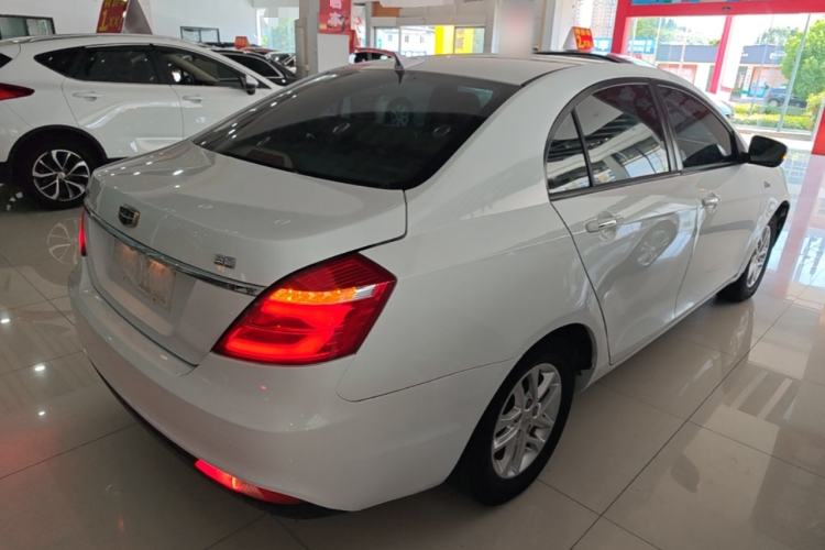 Used Geely Auto Emgrand 2017 Sedan Million Edition 1.5L Manual Luxury Model Rear Right 45 Deg