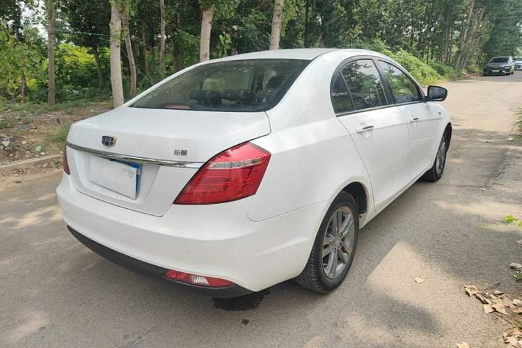 Used Geely Auto Emgrand 2017 Sedan Million Edition 1.5L CVT Upward Version Rear Right 45 Deg