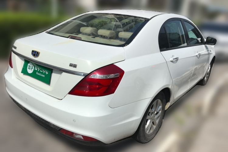 Used Geely Auto Emgrand 2017 Sedan Million Edition 1.5L Manual Luxury Model Rear Right 45 Deg