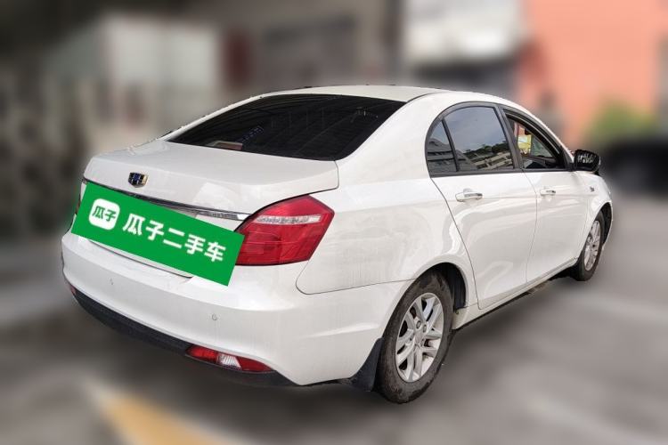 Used Geely Auto Emgrand 2017 Sedan Million Edition 1.5L CVT Luxury Model Rear Right 45 Deg