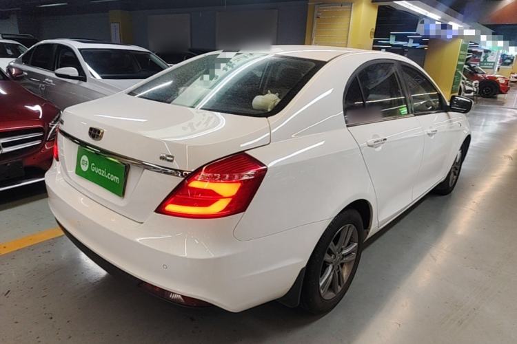 Used Geely Auto Emgrand 2017 Sedan Million Edition 1.5L Manual Upward Connect Version Rear Right 45 Deg