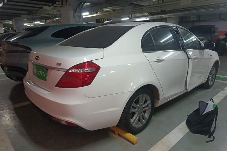 Used Geely Auto Emgrand 2017 Sedan Million Edition 1.5L CVT Upward Version Rear Right 45 Deg