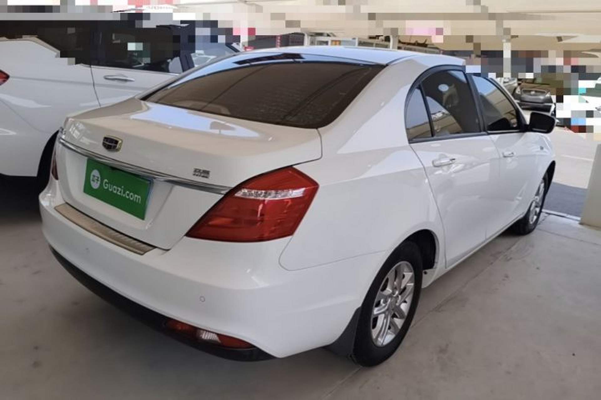 Used Geely Auto Emgrand 2017 Sedan Million Edition 1.5L Manual Luxury Model Rear Right 45 Deg