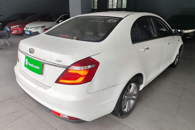 Used Geely Auto Emgrand 2017 Sedan Million Edition 1.5L CVT Upward Version Rear Right 45 Deg