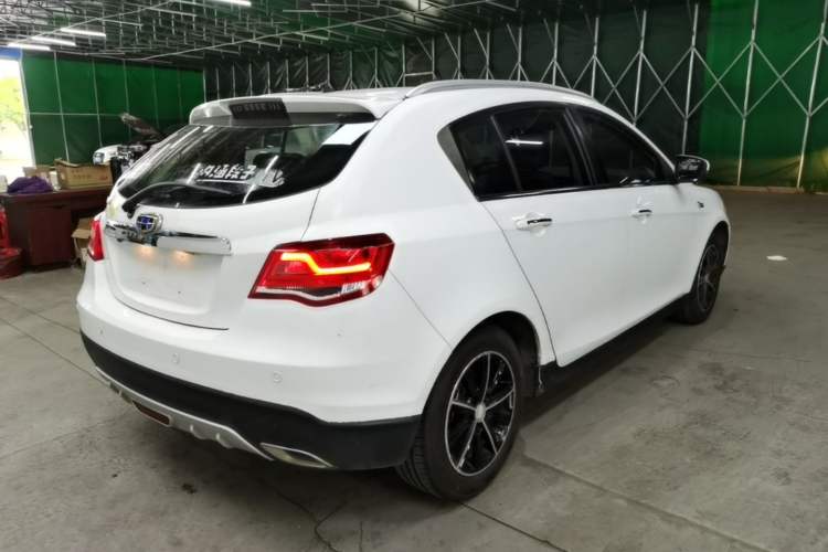 Used Geely Auto Emgrand 2017 Hatchback RS Million Edition 1.5L CVT Upward Version Rear Right 45 Deg