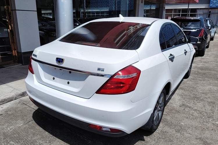 Used Geely Auto Emgrand 2017 Sedan Million Edition 1.5L CVT Upward Version Rear Right 45 Deg