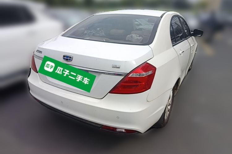 Used Geely Auto Emgrand 2017 Sedan Million Edition 1.5L CVT Luxury Model Rear Right 45 Deg