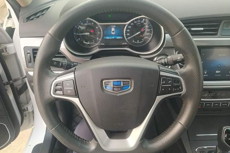 Used Geely Auto Emgrand 2017 Sedan Million Edition 1.5L CVT Upward Connectivity Version Steering Wheel